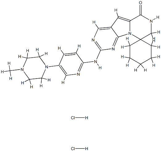 Trilaciclib hydrochloride Structure